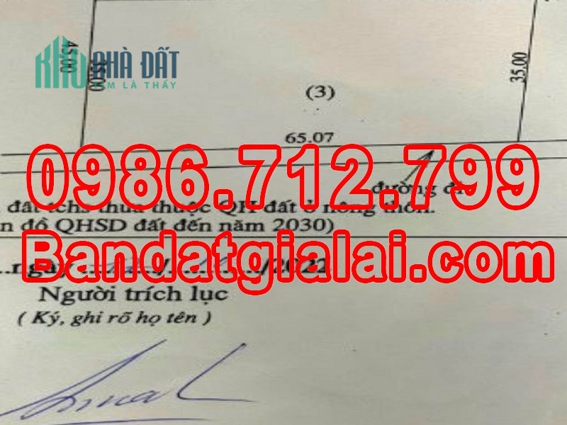 Ngô Công - Đất đường Kinh Tế Phía Đông - dak doa - Gia Lai