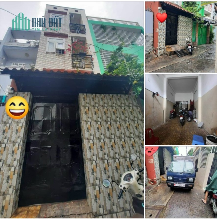 Bán nhà HXH đường Nguyễn Văn Luông Q6, 71m2, 3.5x20.5, 4 tầng, 6PN, giá 7.5 tỷ TL chính chủ.