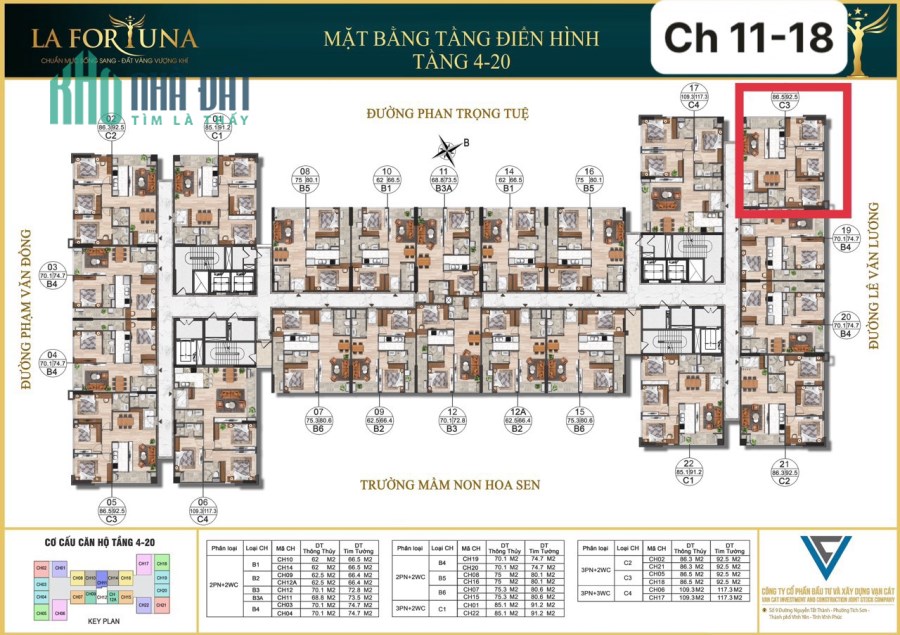 Chính chủ cần bán: CH 11-18 căn góc 3 ngủ 86.5m2 giá cắt lỗ chỉ 2.0xx tặng nội thất mới làm 300tr